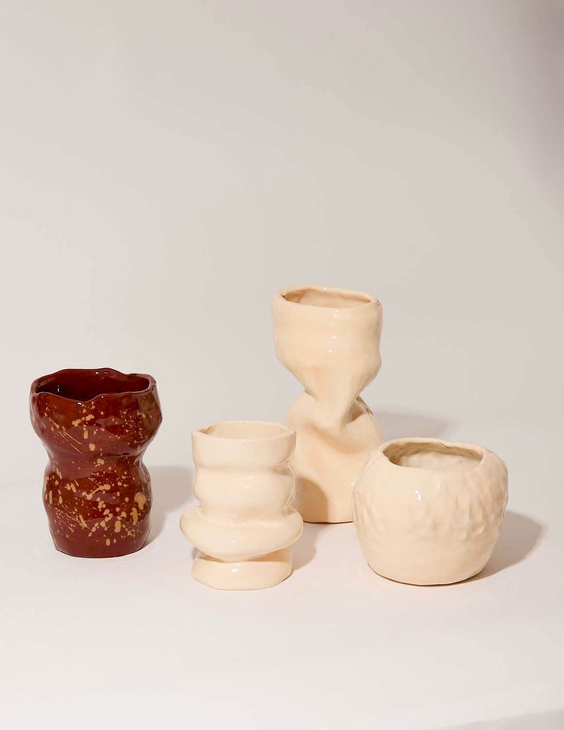 Vaso Sinuoso Pollock