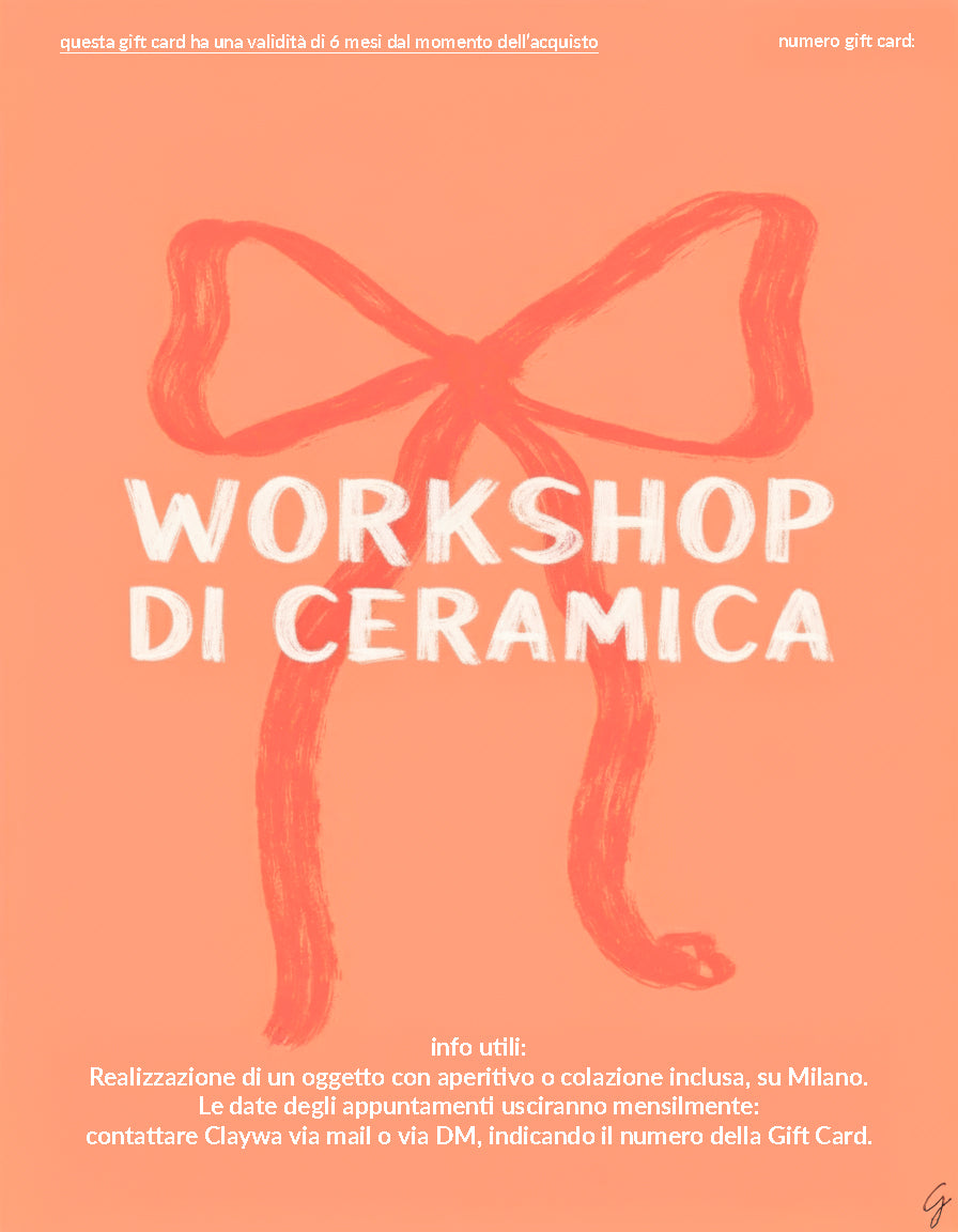 Gift Card - Workshop Milano