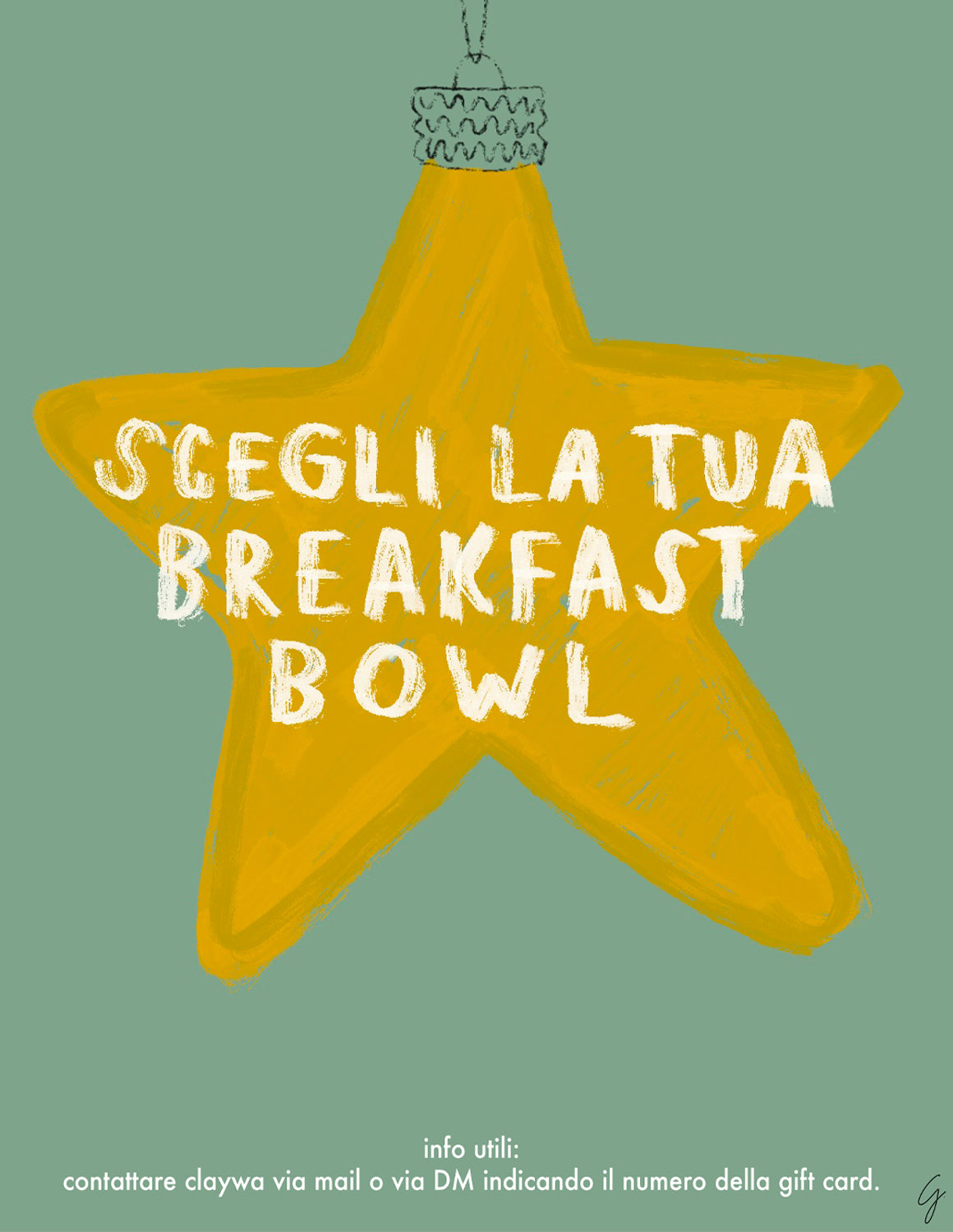 Gift Card - Breakfast Bowl