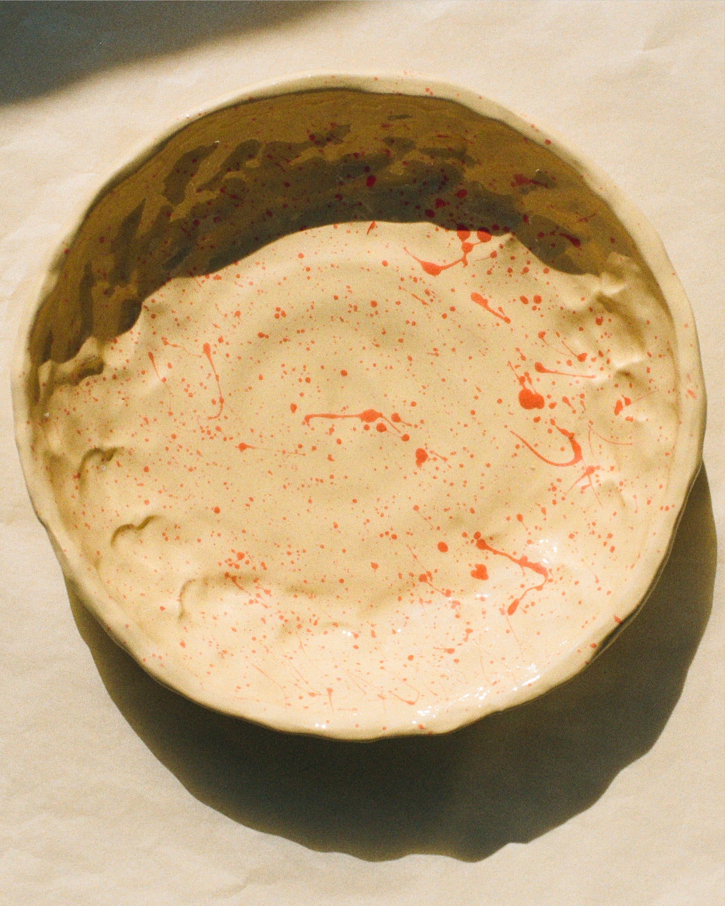 NIDO BOWL GRANDE - GIALLO/ARANCIONE