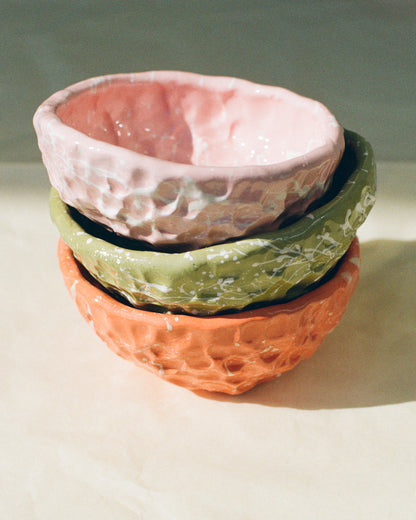 NIDO BOWL - ROSA/BIANCO